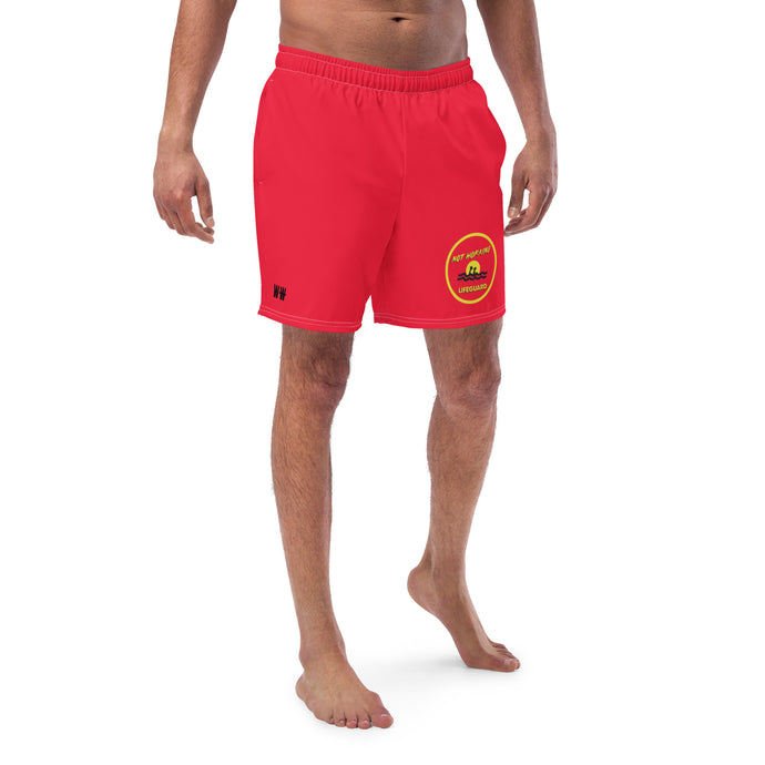 Not Working Lifeguard Swim Trunks