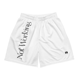 Not Working Unisex Mesh Shorts