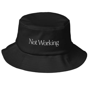 Not Working Bucket Hat