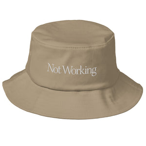 Not Working Bucket Hat