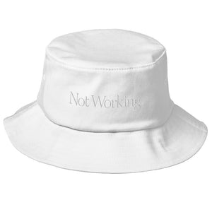 Not Working Bucket Hat