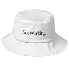 Not Working Bucket Hat